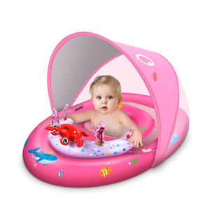 Flotador Inflable para Niños Pequeños, Flotador para Piscina, Flotador para Bebés con Asiento de Seguridad Ajustable - Product Image 2