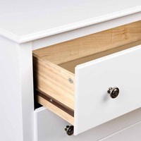 Table de chevet JIAMEIJIA haut de gamme sur mesure avec étagère ouverte et base incurvée pour un rangement multi-scènes