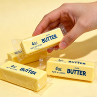 Bâton de fromage en PU de 13,5 cm, saveur fraise, à rebond lent, jouet anti-stress à presser pour le bureau