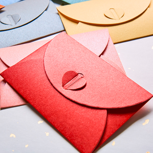 Tùy Chỉnh Pearlescent Giấy Dễ Thương Thẻ Tín Dụng Nhỏ Phong Bì Nhỏ VIP Thẻ Quà Tặng Phong Bì Với Logo - Product Image 5