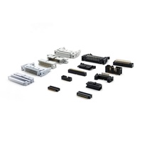 Conector IDC Macho con Cubierta LECHUAN SMT, 6/8/10/14/16/20/26/30/34/40/50/60/64 Pines, Paso de 2.54 mm, Recto, para PCB