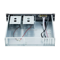 Châssis industriel 2U pour montage en rack, compatible avec les alimentations ATX, les cartes mères Micro ATX/Mini ITX, design compact, ventilateurs efficaces