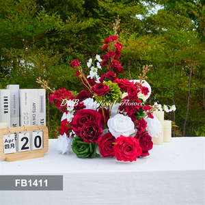 DKB Custom Color Personalized <b>Artificial</b> Silk <b>Hydrangea</b> Any Color <b>Flower</b> Ball for Custom Wedding Table Decor - Product Image 3