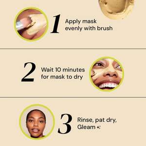 มาส์กโคลนบำรุงผิวหน้าขาวใส ETRUN ALISA สูตรเฉพาะ ผสมวิตามินซีและขมิ้น ช่วยทำความสะอาดล้ำลึกและเพิ่มความชุ่มชื้น - Product Image 3