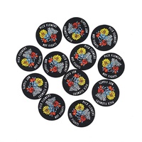 Insigne en tissu sergé personnalisé épaulettes de broderie complètes cocardes d'aviation Logo à coudre Patch emblème garde uniforme accessoires-personnalisé