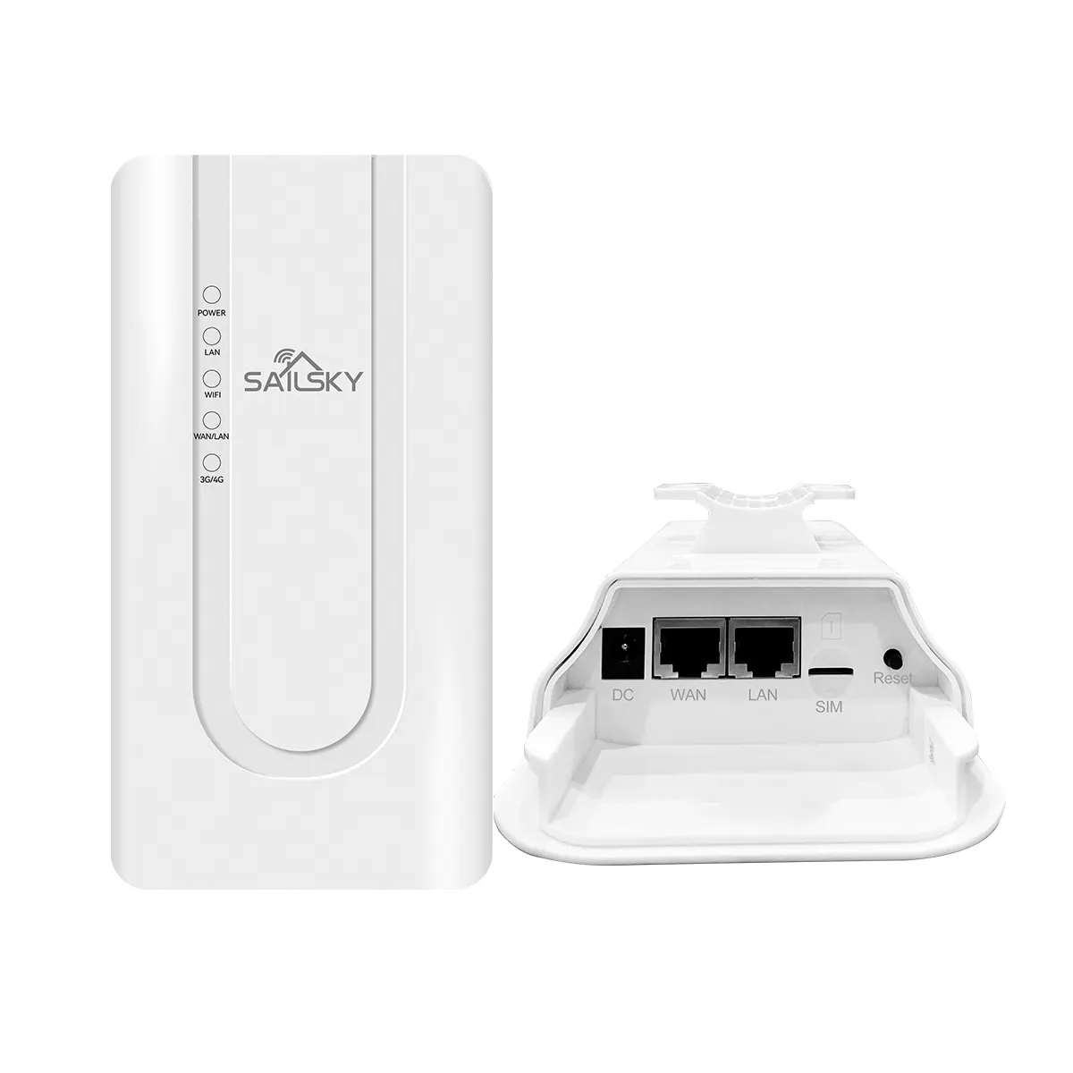 Outdoor 4G CPE Router impermeável IP65 Router sem fio de alta velocidade CAT4 3G/4G Wifi Router 4g Lte com slot para cartão Sim