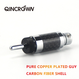 Prise banane mâle HIFI Furutech en cuivre pur plaqué rhodium et <span class=keywords><strong>fibre</strong></span> de carbone QC-131 <7mm Audio & Vidéo - Product Image 5