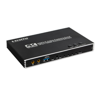 Carte de capture vidéo 4-en-1 USB 3.0 HDMI 4K à 4 canaux pour PS4, diffusion en direct, sortie en boucle audio et vidéo, accessoire