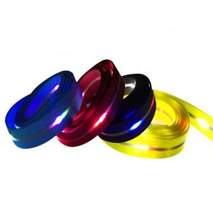 Sangle en nylon PVC lumineuse et résistante aux morsures pour laisse de chien, avec revêtement LED imperméable et couleur personnalisable - Product Image 1