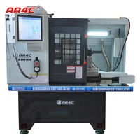 AA4C Machine de Découpe Diamant pour Jantes Alliage, Tour de Réparation de Roues, Tour de Redressage pour Jantes AA-CK6160Q