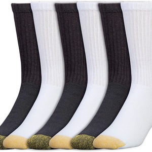 Athletic Sports Moisture-Wicking Breathable Fleece Cushioned Crew <b>Socks</b> for Autumn Youth Running/Cycling/Hiking Non-Slip Grip - Product Image 1