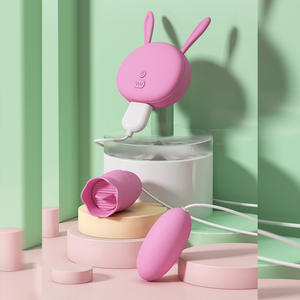 Vente en gros de vibromasseur clitoridien Vibration clitoridienne Plug Anal Vibromasseur Rose Lady Tongue Lick Vibromasseur Masturateurs féminins Sex Toys Oeuf - Product Image 5