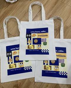 Bolsa de Compras Reutilizable Resistente de Lona, Ecológica y Lavable, Bolsas de Algodón de 12 oz al por Mayor para Supermercado y Compras - Product Image 5