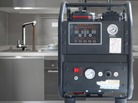 Machine de nettoyage de canalisations multifonctionnelle 2500W pour chauffage au sol, géothermique, à impulsions, à bombes à eau et à eau du robinet