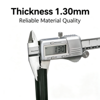 Nouvelle Arrivée Plinthe Moderne Ultra Fine en Aluminium à Clipser, Hauteur 26mm, Écologique et Résistante à l'Humidité pour Villas et Hôtels