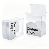 Boîtes d'emballage transparentes en PVC imprimé, durables, pliables, en PVC, PET, APET, avec impression CMYK