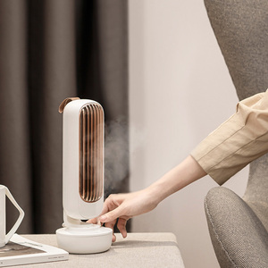 Mini <span class=keywords><strong>ventilateur</strong></span> Portable à eau glacée, refroidisseur d'air, vaporisateur, tour rétro, pour décoration de chambre - Product Image 3