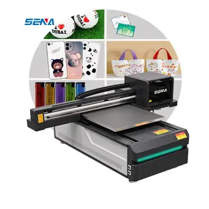 Werkslieferung Digital 6090 kleiner A2 A3 A4 Drucker 3d Heißdruckdrucker Tintenstrahl-Flatbed-UV-Drucker für KT PU PVC Acrylglas