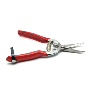 Giá trị hoa snip 18cm Chất lượng cao thép không gỉ vườn snip cong lưỡi pruner Tay Cắt Tỉa Kéo vườn kéo - Product Image 4