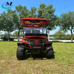 Turuncu kaplan 2 4 6 koltuklu elektrikli golf arabası s ucuz fiyatlar satılık buggy araba çin kulübü kaldırdı golf arabası - Product Image 3