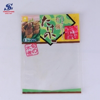 Sachet rétractable transparent, sachet en plastique pour aliments rétractables