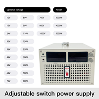 Alimentation à découpage CC réglable haute puissance 80V-5000W à sortie unique pour usage industriel, haute stabilité et fiabilité, garantie 1 an