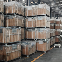 Panier de rangement métallique pliable multi-tailles sur mesure, le plus vendu, pour le stockage des matières premières et des produits finis en usine alimentaire