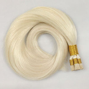 批发接发双拉处女巴西人发接发迷你i尖人发 - Product Image 5