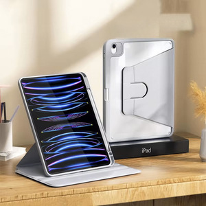 Funda para tableta superventas para <span class=keywords><strong>Ipad</strong></span> <span class=keywords><strong>iPad</strong></span> Pro 2025 11 pulgadas funda de silicona con soporte para <span class=keywords><strong>iPad</strong></span> Pro 11 pulgadas M5 2025 6th Gen - Product Image 3