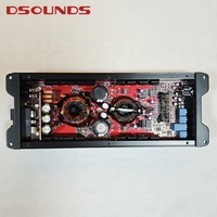 Mini amplificateur de voiture 1000Wrms Classe D Amplificateur de voiture pour caisson de basses de voiture avec amplificateur monoblock de petite taille pour haut-parleur audio de voiture