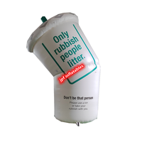 Grande bouteille de bière gonflable faite sur commande pour la publicité de promotion faite à partir de la bâche de PVC