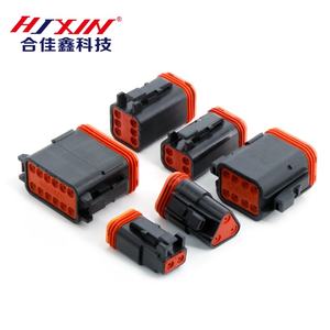DTM ชุด Deutsch ขั้วไฟฟ้าสำหรับยานยนต์<span class=keywords><strong>2</strong></span>/3/4/6/8Pin กันน้ำเทอร์มินัลไฟฟ้า - Product Image 1