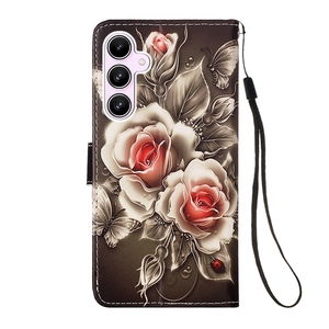 Funda Tipo Cartera con Estampado de Flores para Samsung A35 A55 S24, Funda de PU con Diseño de Tigre para Redmi K70E - Product Image 6