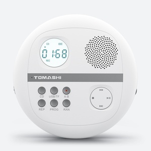 Reproductor de Música Portátil con Pantalla Retroiluminada, Compatible con USB y Tarjeta TF, Reproductor de MP3 y CD Portátil, Soporte OEM y ODM de Fábrica - Product Image 1