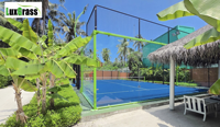 LUX2026 est le tapis de sol portable d'extérieur bicolore vert fruit de haute qualité, coupe-vent, le plus vendu aux États-Unis