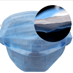 Comfortabel niet-geweven mondmasker, 3-laags, wegwerpbaar, ademend, beschermend masker voor dagelijks en buitengebruik - Product Image 6