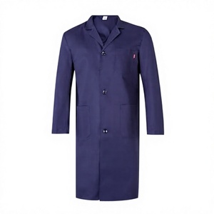 Bata de Laboratorio Unisex Personalizada de Alta Calidad, Tejida en Poliéster/Algodón Blanco, Manga Larga, para Invierno, Uniforme para Doctores y Hospitales - Product Image 2