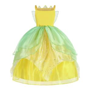 Halloween niños niña Hada Rana Príncipe princesa vestido niñas cumpleaños fiesta Cosplay vestido - Product Image 4
