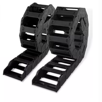 JX Vollständig geschlossenes Kabel für Schlepp kette Kunststoff Nylon Stahl Aluminium Hochgeschwindigkeits-Silent-Tank-Trog brücke Typ