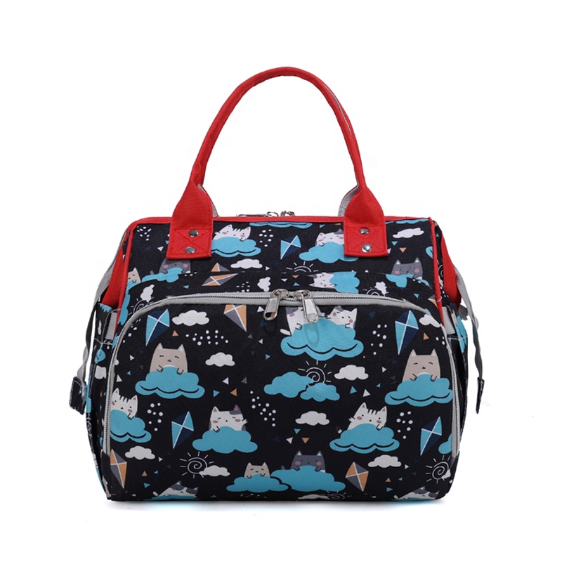 Bolso Maternidad Pasito a Pasito Nido Grabado - Alma Bebé