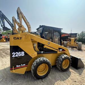 Cargadora de ruedas mini Cat 226B de 2.5 toneladas de segunda mano con buenos precios, cargadora Cat 226B usada barata en venta - Product Image 1