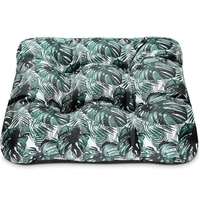 Coussin de siège arrière ergonomique tissé de style Majlis traditionnel arabe, rembourrage en mousse à mémoire de forme, 100 % coton, pour la maison