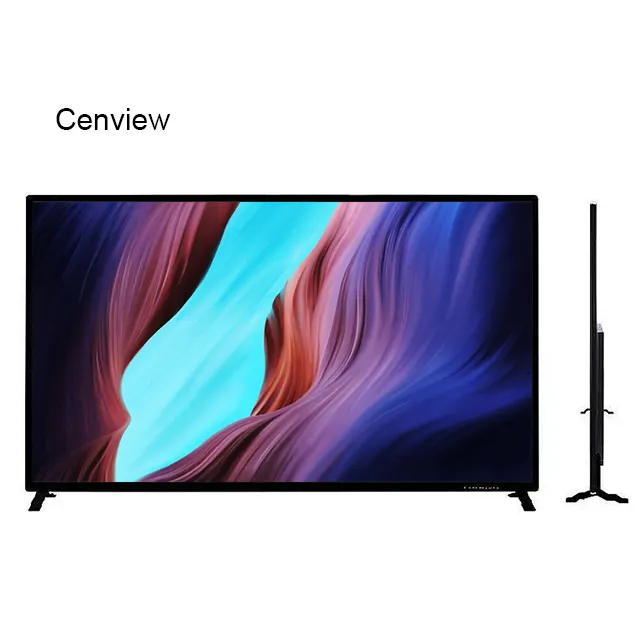 OEM Harga Murah 24 32 43 50 55 65 inci Smart TV LED televisi 4K TV Android untuk rumah