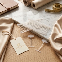 Épingles d'étiquetage en plastique de haute qualité, durables, en nylon, pour barbillons, chaussettes, serviettes, vêtements, personnalisables