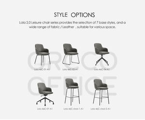 Mecanismo de diseño italiano, molde de tela, tapicería de espuma, reposabrazos giratorio, sala de reuniones de oficina, silla de escritorio para oficina en casa - Product Image 6