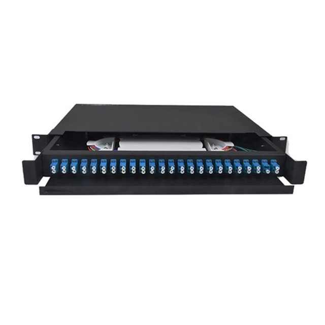 48 Core 1U Sliding Type Rack Mount Terminal Box ODF