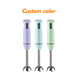 Mélangeur <span class=keywords><strong>à</strong></span> immersion multifonction pour appareils ménagers Lames en acier inoxydable Source d'alimentation manuelle pour smoothies et purée - Product Image 6
