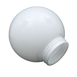 Commercio all'ingrosso 150mm Bianco Latte Opale Shin Globo di <span class=keywords><strong>Vetro</strong></span> di Copertura Della Lampada Della Luce Ombra - Product Image 5