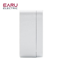 EARU EWeLink 16A Interrupteur intelligent WiFi miniature 2 voies Module de disjoncteur Contrôle vocal sans fil pour maison intelligente Application EWeLink Alexa Google Home