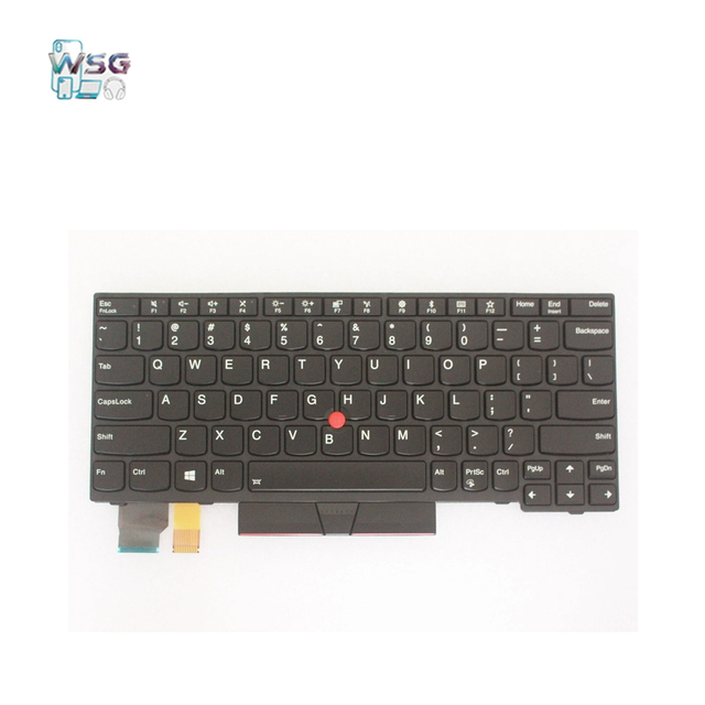 SZ-Wisbuild New Replacement Laptop Full Size Plastic LED Backlit US Keyboard for ThinkPad X280 X390 X395 01YP040 01YP120